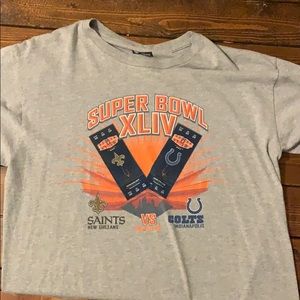 Super Bowl XLIV Grey tee